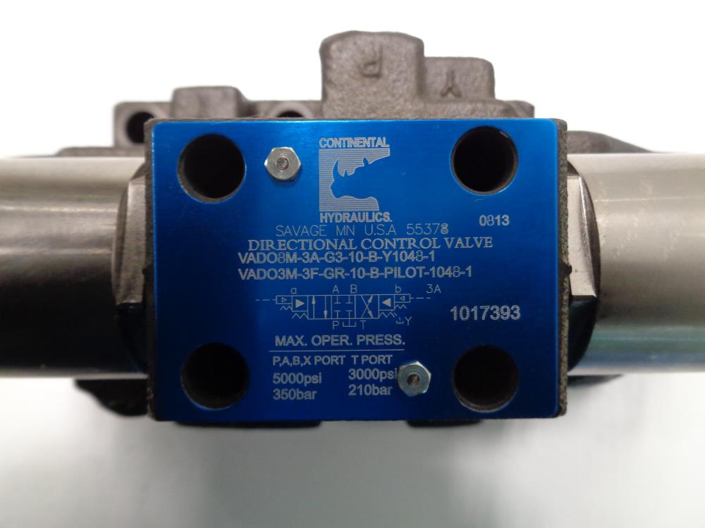 Continental Hydraulics Directional Control Valve VADO83-3A-G3-10-B-Y1048-1